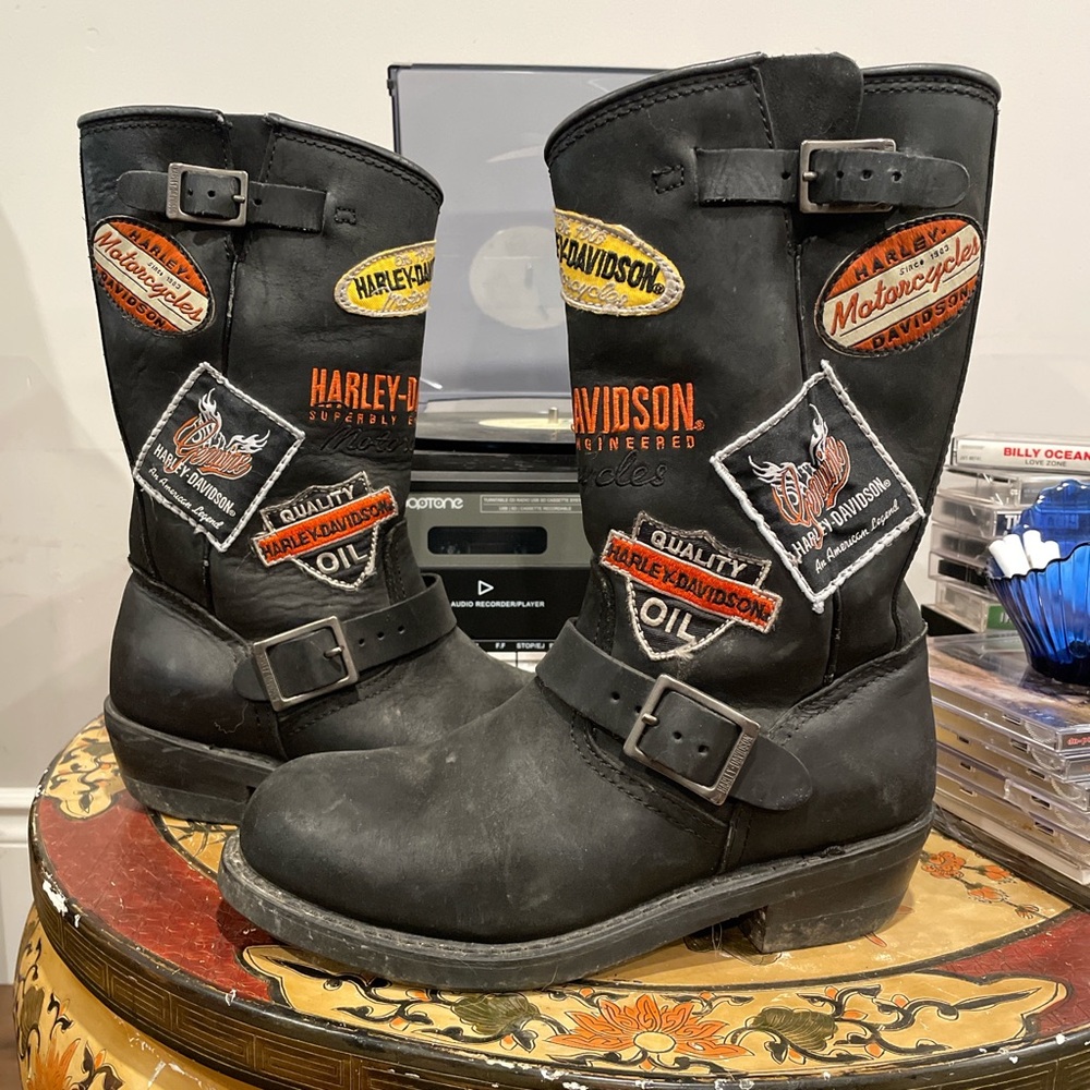 Harley-Davidson Black Men's Boots